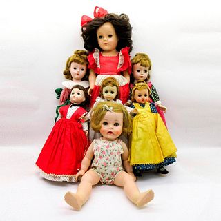 7pc Vintage Dolls