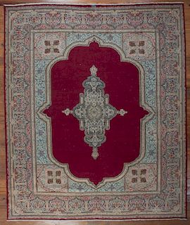 Old Persian Royal Kerman 10'3" x 12'1" Rug