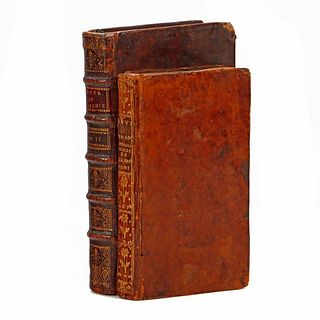 2 FRENCH VOLUMES, 18th Century.