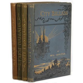 Decorative 19th Century Volumes (4).