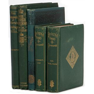 Assorted 19th Century Volumes (5), incl. Dickens.