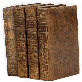 French 18th Century Volumes on History (4).