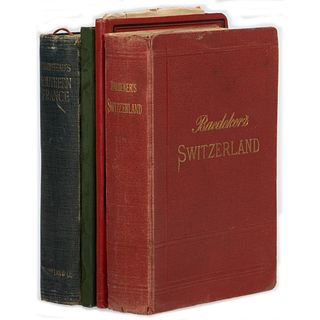 Travel Guides, Germany and France, 1900s-1920s.