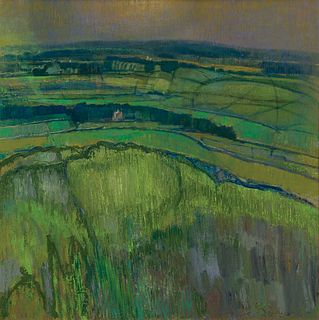 William Charles Palmer, Am. 1906-1987, Landscape, Oil on canvas, framed