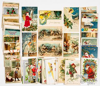 Approx. 90 Christmas postcards