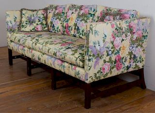 Baker Furniture Floral Pattern Sofa