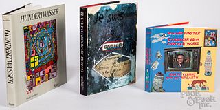Three art books, to include Je Suis Le Cahier