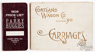 Cortland Wagon Co. 1890 carriage catalog
