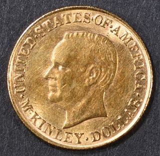 1917 MCKINLEY $1 GOLD COMMEM  BU