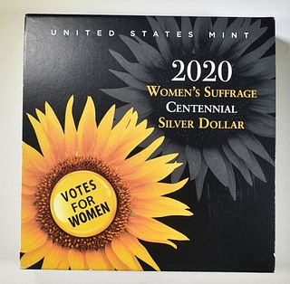 2020 WOMEN'S SUFFERAGE PROOF SILVER COMMEM DOLLAR