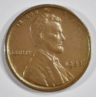 1923-S LINCOLN CENT  BU  NICE BROWN
