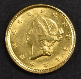 1851 GOLD DOLLAR  CH/GEM BU