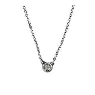 Tiffany &amp; Co Peretti Diamonds By The Yard Silver Necklace