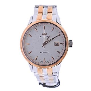 Glycine Classic Two Tone Steel Automatic Watch 3910.31T.3D