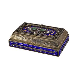 Antique Vienesse Silver and Enamel Box