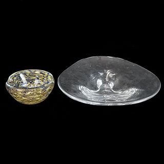 Two Crystal Bowls