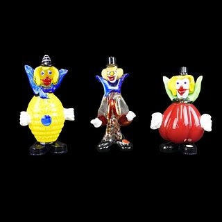 Murano Clown Figures
