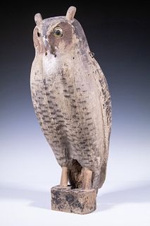 HERTER'S GREAT HORNED OWL DECOY