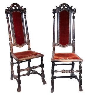 PR WILLIAM & MARY SIDE CHAIRS