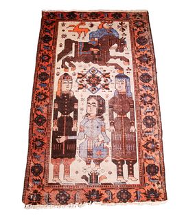 IRANIAN PICTORIAL RUG