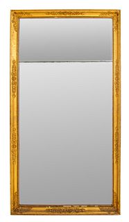 French Empire Giltwood Mirror Early 19th Century