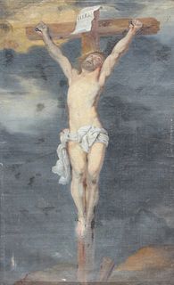17th C. Old Master, Jesus on the Cross
