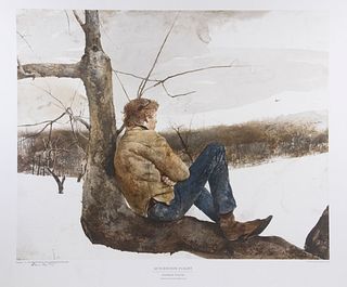 ANDREW NEWELL WYETH (PA/ME, 1917-2009)