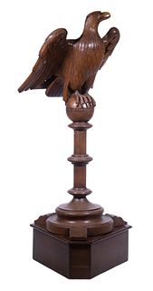 CARVED EAGLE LECTURN