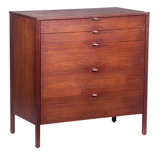 FLORENCE KNOLL WALNUT CHEST