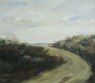 Roy Bailey Oil on Canvas "Path to the Beach - Nantucket"