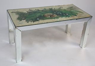 Paul Longnecker Painted Coffee Table
