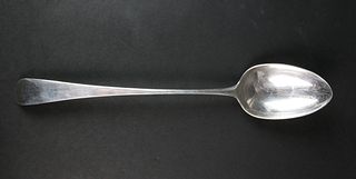Peter, Ann and William Bateman George III Silver Serving Spoon, circa 1799