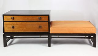 Edward Wormley For Dunbar Designed Bench, circa 1950s