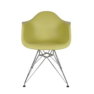 Eames Chair Eames lime green armchair "dar" 
Approx 31"h x 24" w