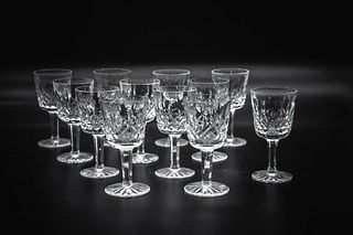 Waterford crystal cordial glasses lot of 12 Waterford crystal stemware cordial glasses lot of 12 lismore pattern.
Approx 2 1/4" x 1 1/4"