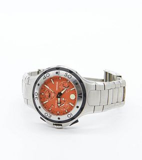 Movado men's chronograph wrist watch Movado men's chronograph stainless wrist watch.
Not tested, (as is) condition