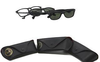 Lot of 3 Ray Bans Lot of 3 Ray Ban sunglasses, each one with original cases.

Styles: "Lisbon", "Vagabond", "New Wayfarer"