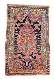 Antique Hand Knotted Wool Northwest Persian Carpet, circa 1920-1930s