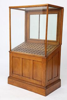 General Store Cane and Walking Stick Cabinet