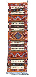 Hand Knotted Moroccan Carpet Runner
