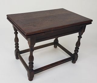 Vintage English Extension Side Table
