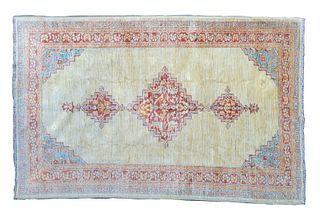 Hand Knotted Wool Shirvan Kazak Oriental Rug