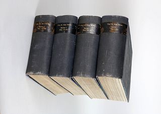 Four Bound Volumes of the "Illustrated War News"