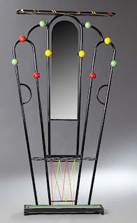 Italian Mid-Century Wrought Iron and Lacquered Bee