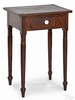York, Pennsylvania painted pine one-drawer stand, ca. 1840, probably Rupp, 30 1/2'' h., 20 1/2'' w.