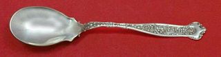 Dresden by Whiting Sterling Silver Ice Cream Spoon Custom Made 5 3/4"