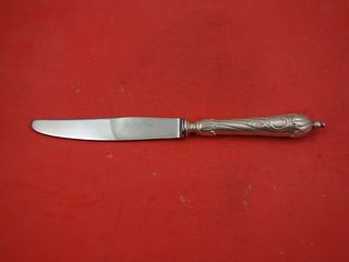 Rocaille by Gebruder Reiner German 800 Silver Dinner Knife Large 10 1/8"