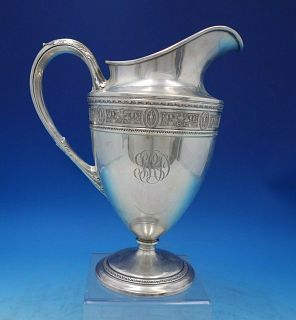 Wedgwood by International Sterling Silver Water Pitcher #E31 10 1/4" (#6772)