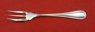 English Thread by Carrs Sterling Silver Pastry Fork 3-tine 5 1/2"