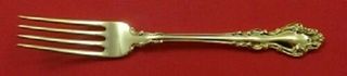 Spanish Baroque Gold By Reed and Barton Sterling Silver Regular Fork 7 3/8"